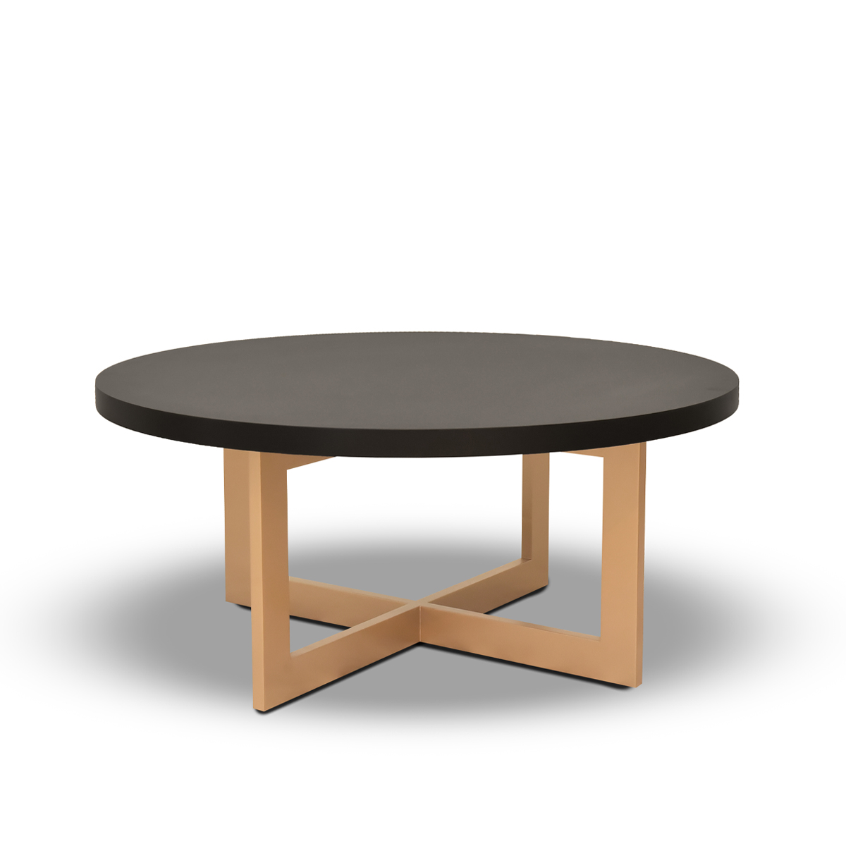 Modern round coffee table